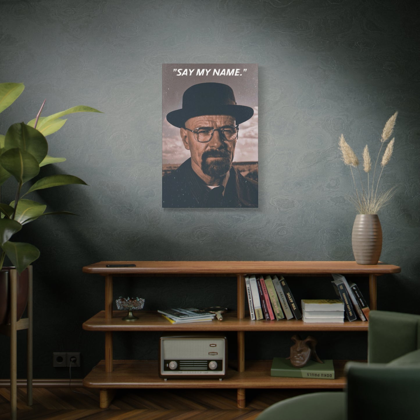 Walter White Motivational Canvas