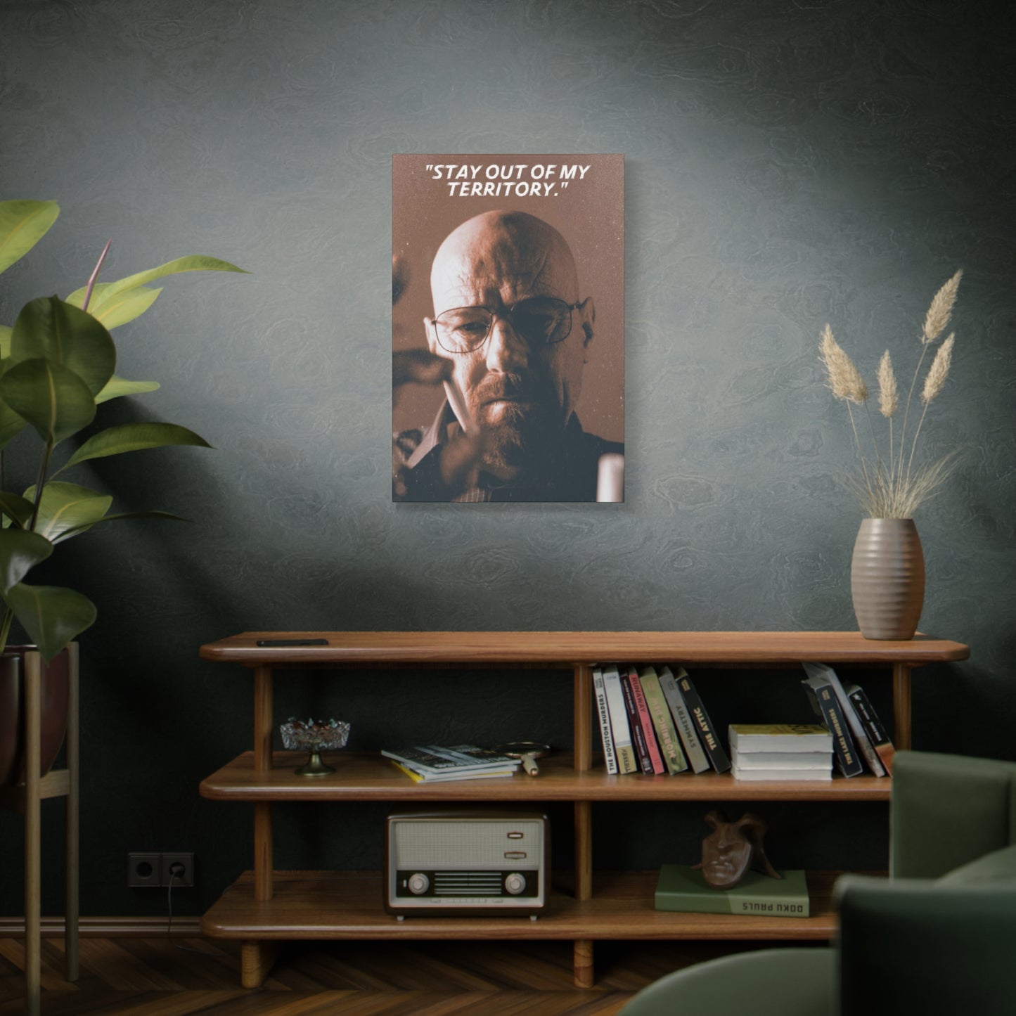 Walter White Motivational Canvas