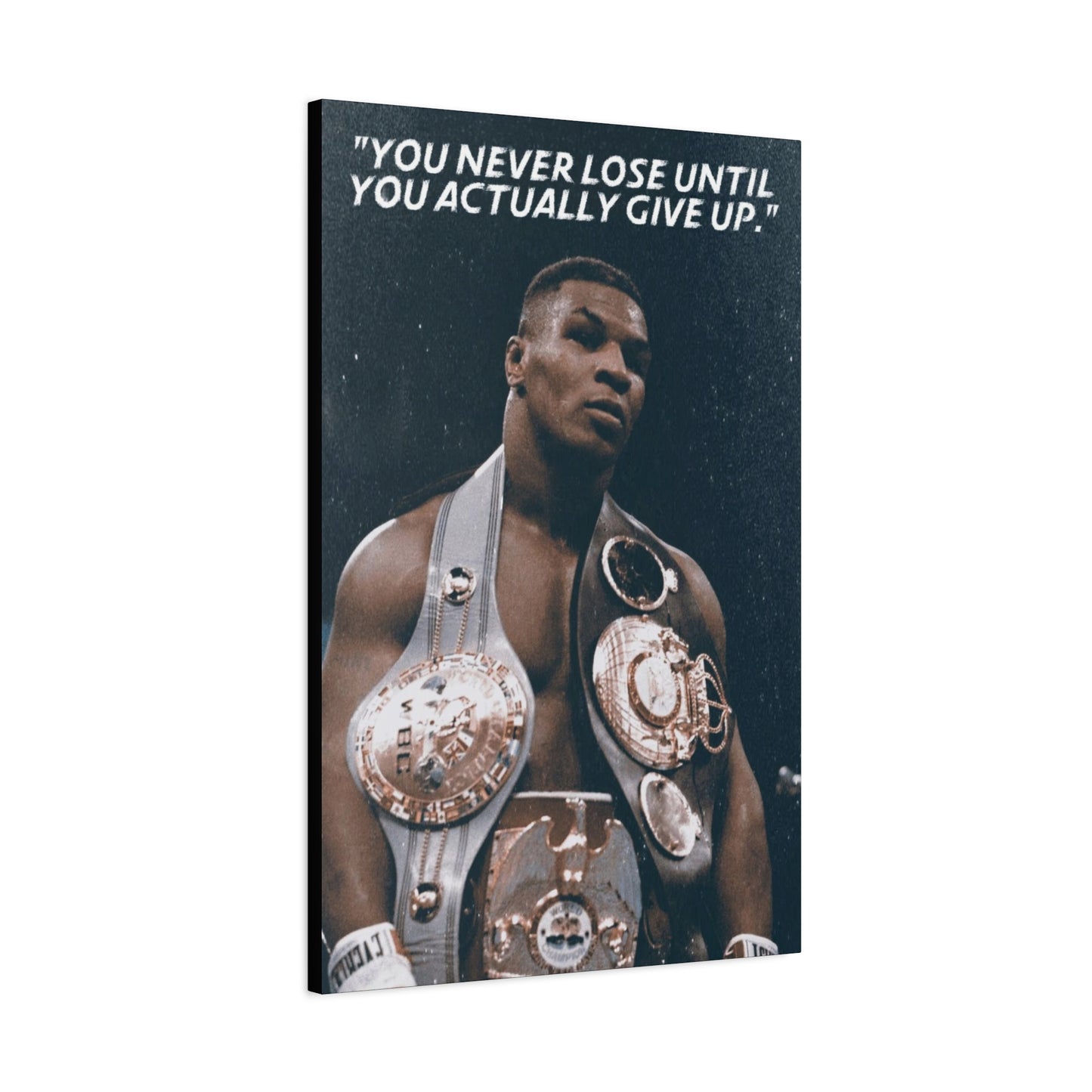 Mike Tyson Motivational Canvas