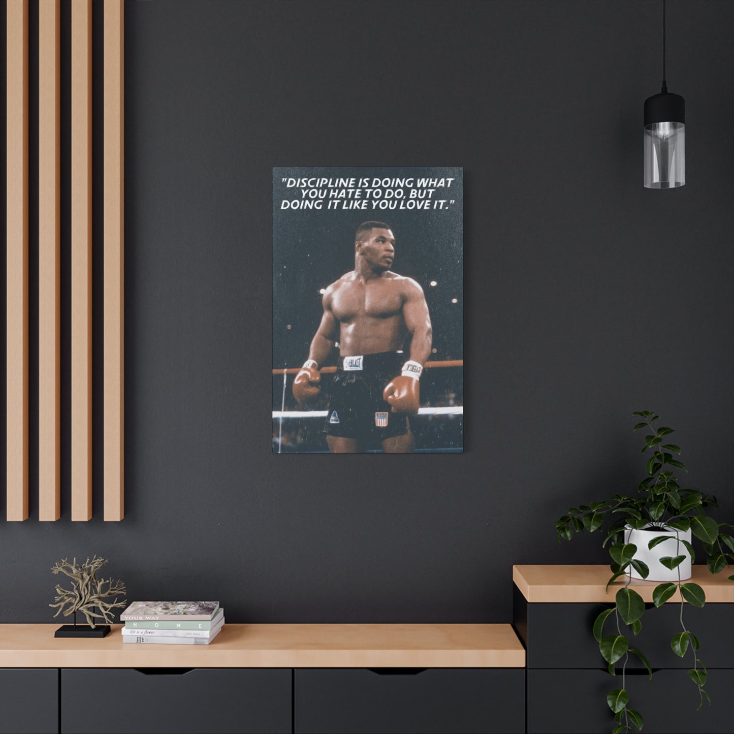 Mike Tyson Motivational Canvas