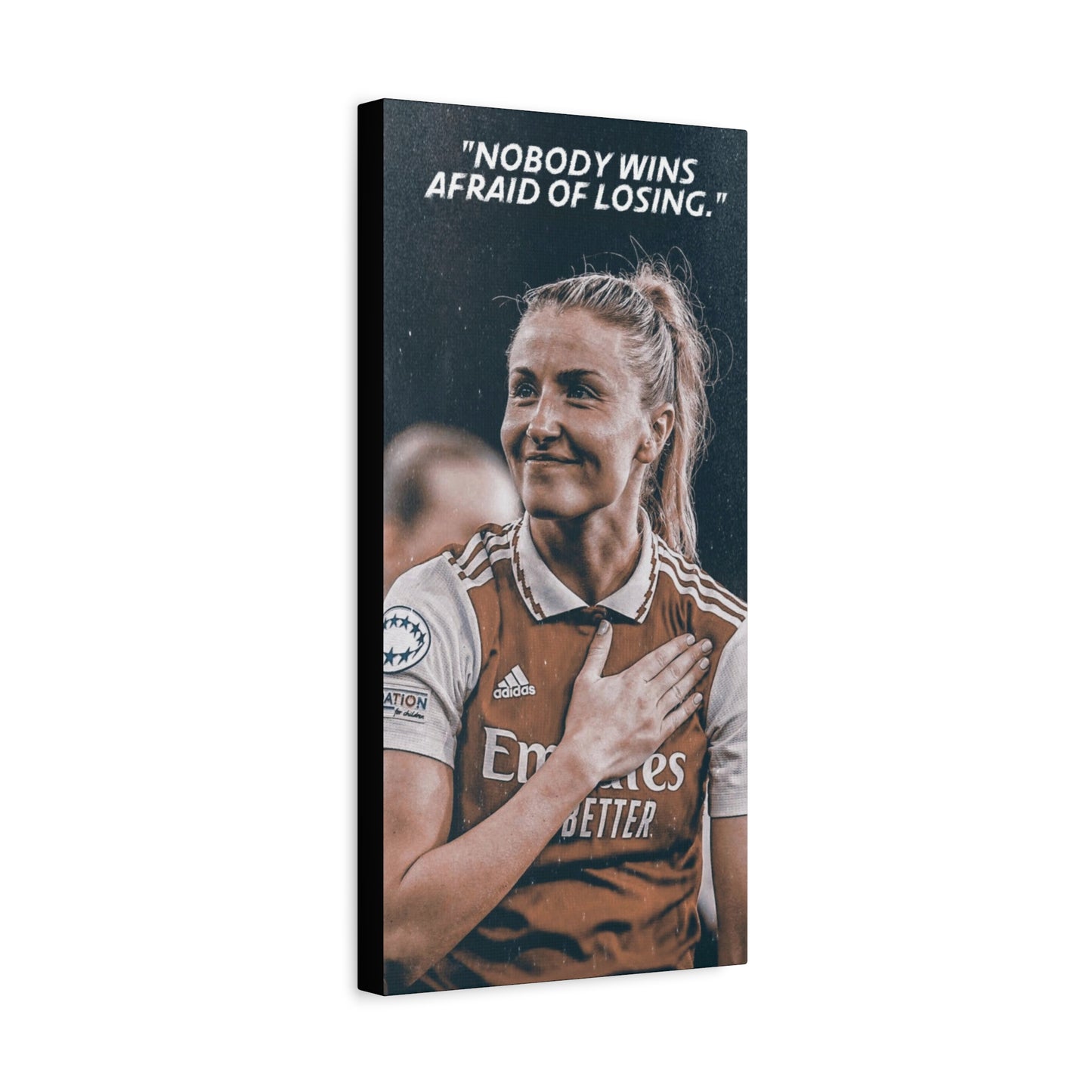 Leah Williamson Motivational Canvas