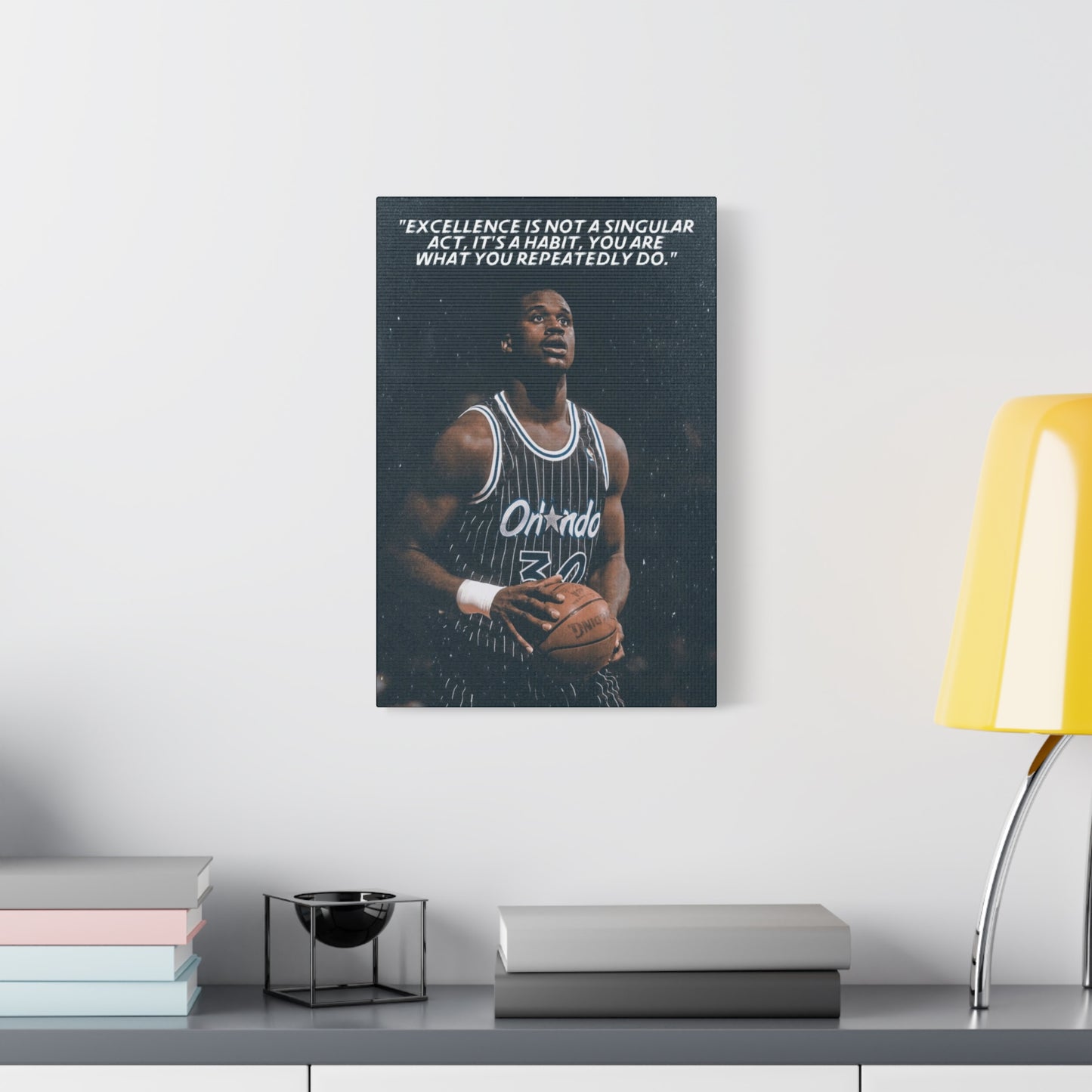 Shaquille O’Neal Motivational Canvas