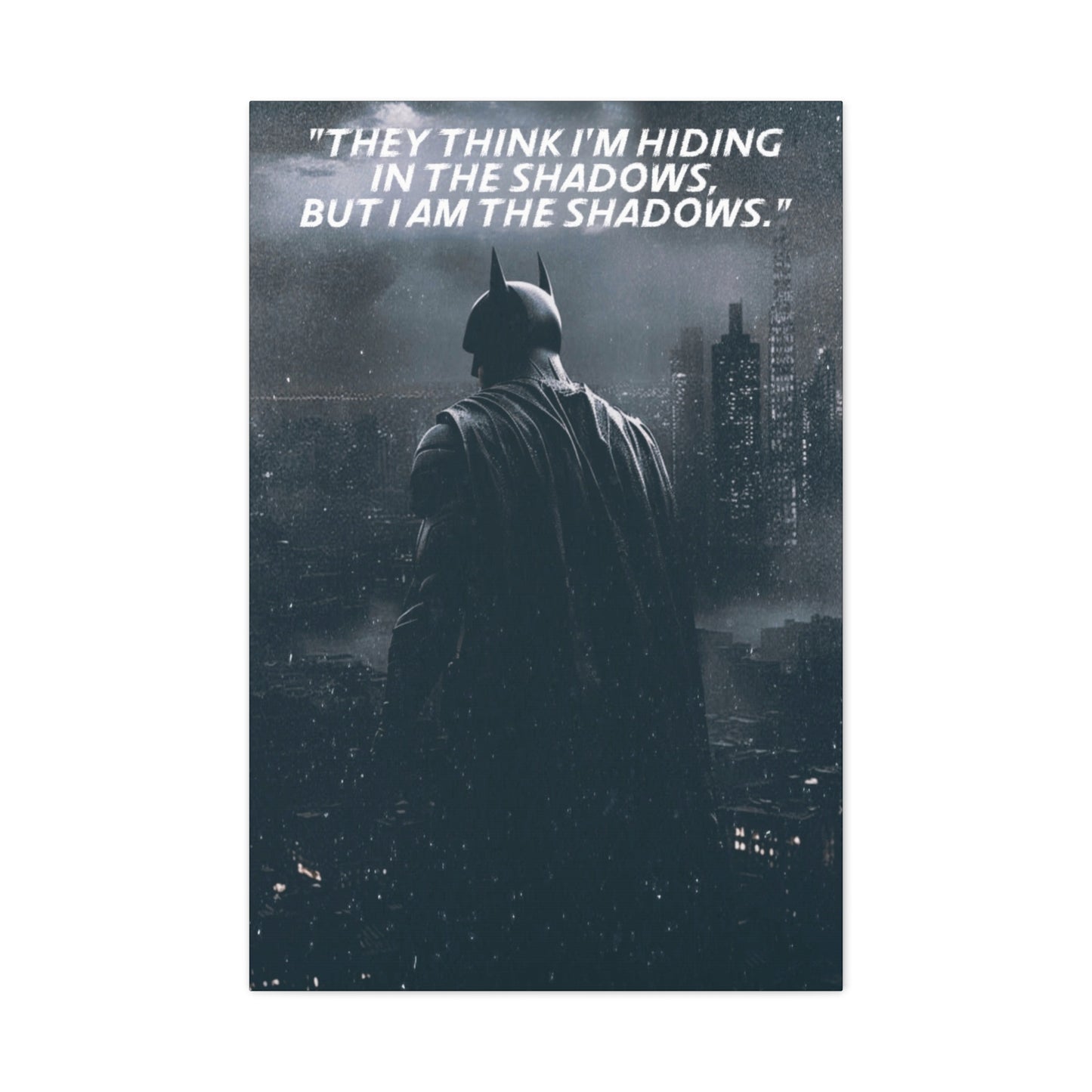 Batman Motivational Canvas