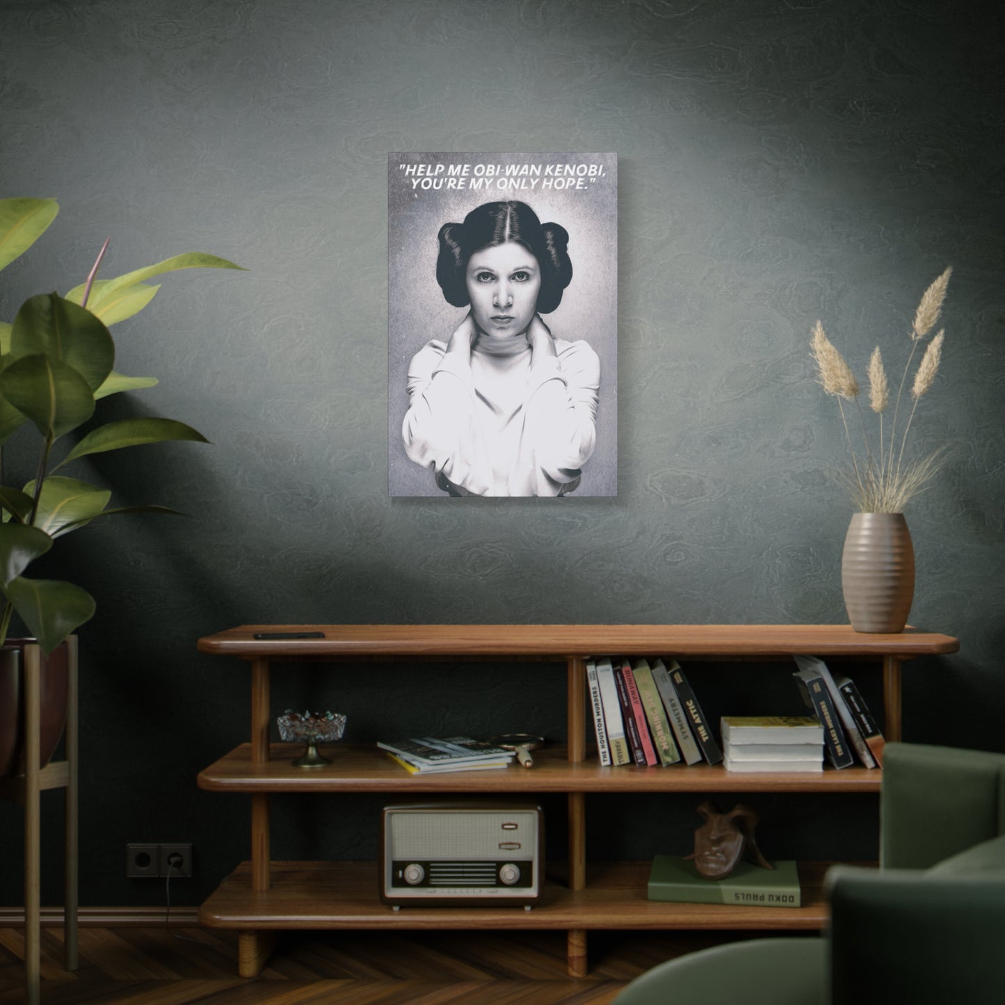 Princess Leia Motivational Canvas