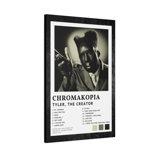 Tyler The Creator Album Cover Canvas - Chromakopia