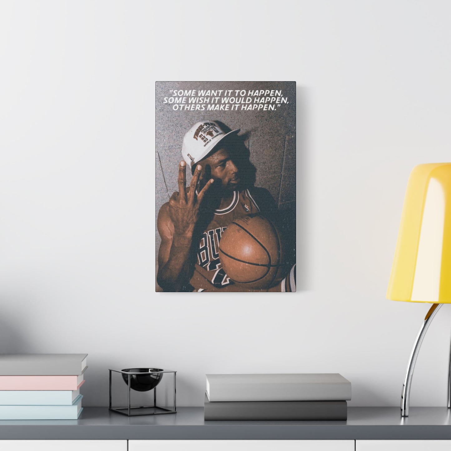 Michael Jordan Motivational Canvas