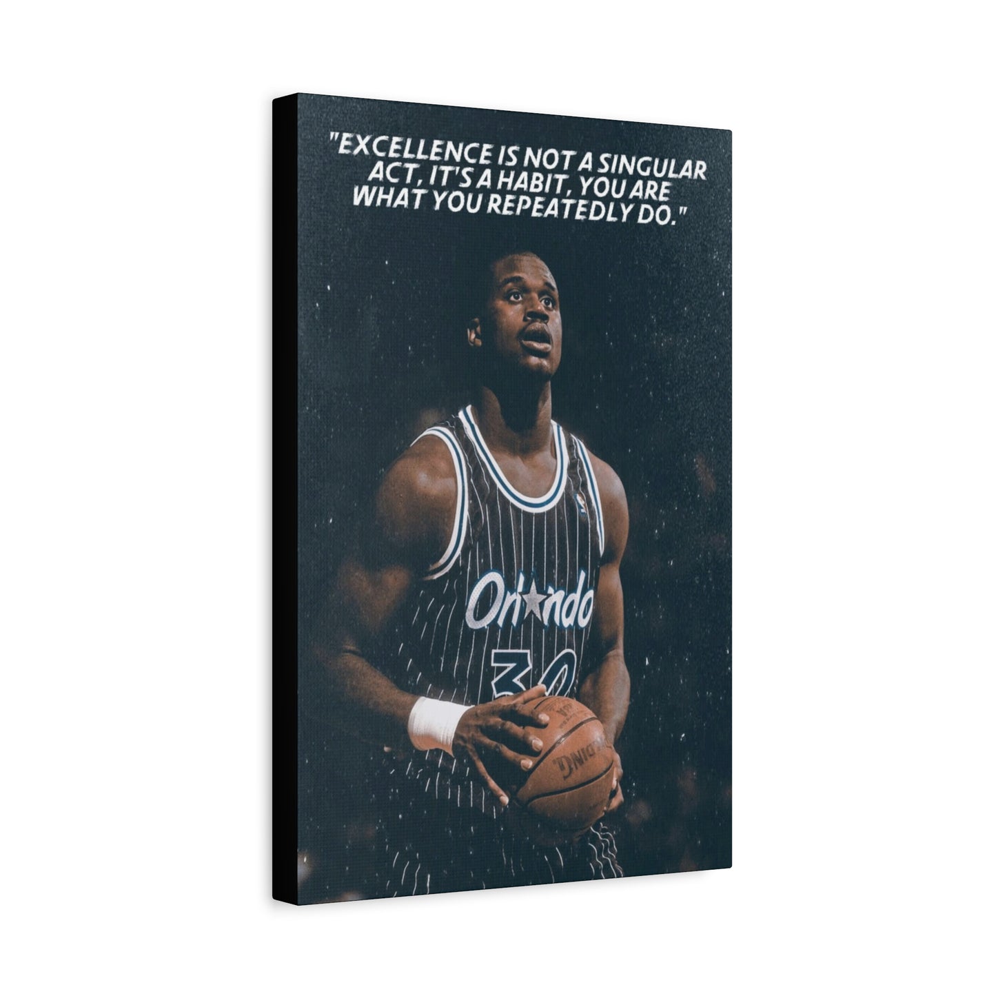 Shaquille O’Neal Motivational Canvas
