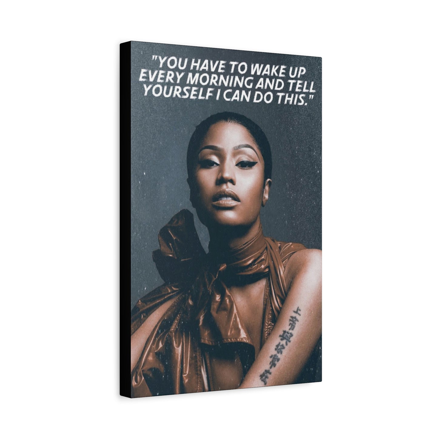 Nicki Minaj Motivational Canvas