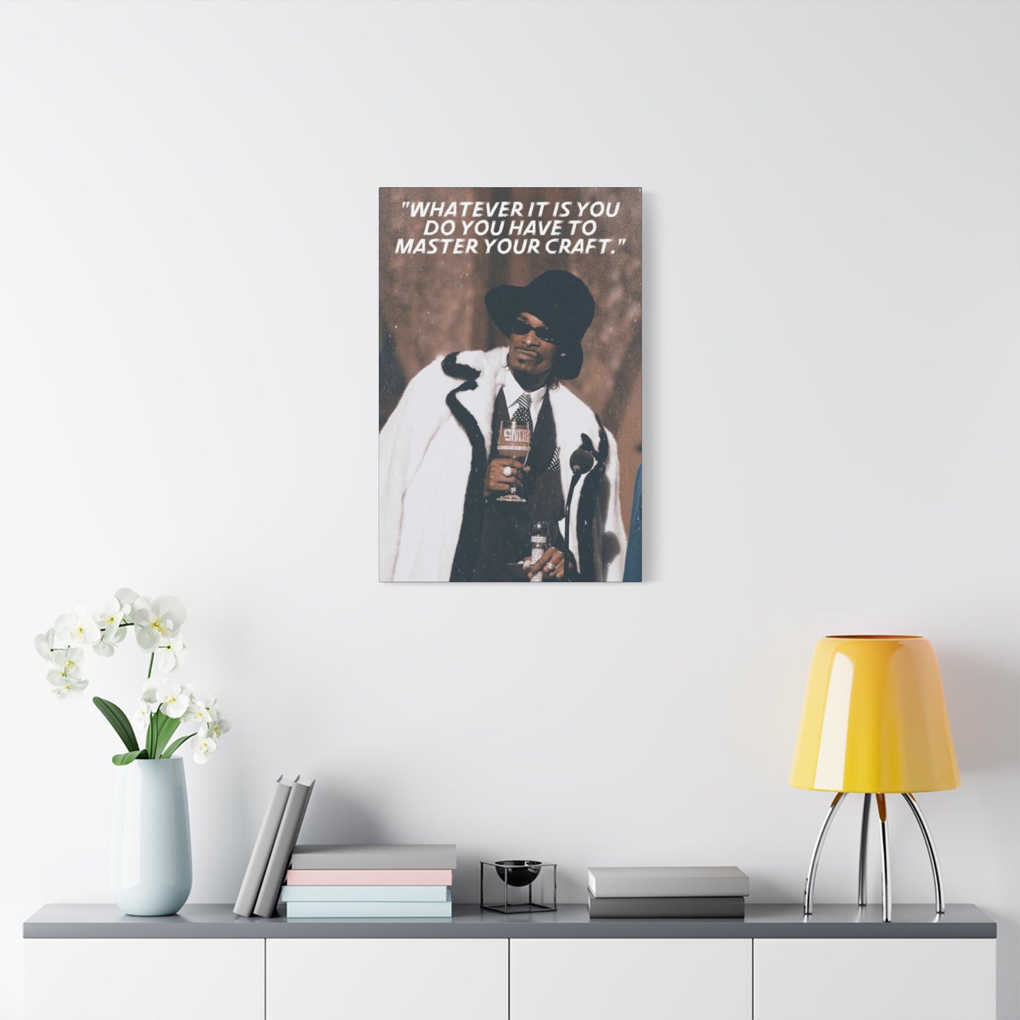 Snoop Dogg Motivational Canvas