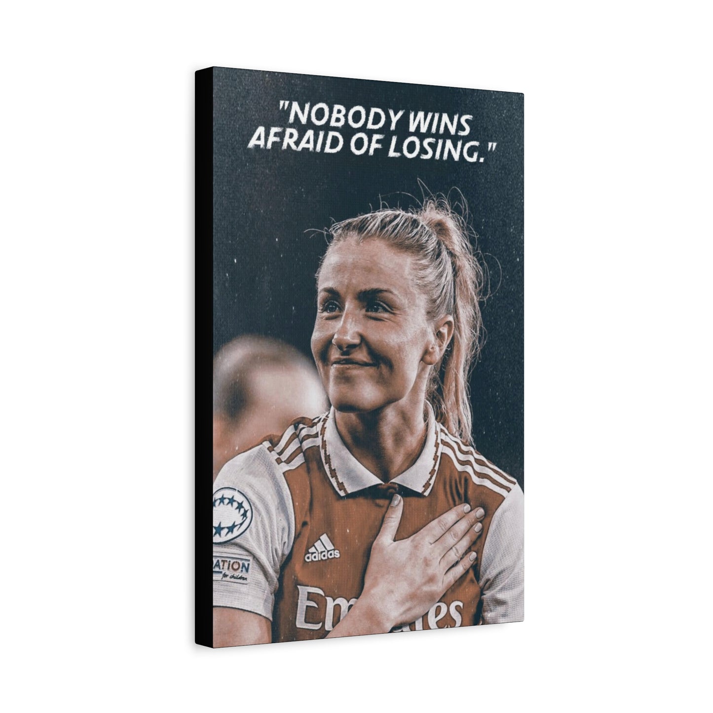 Leah Williamson Motivational Canvas