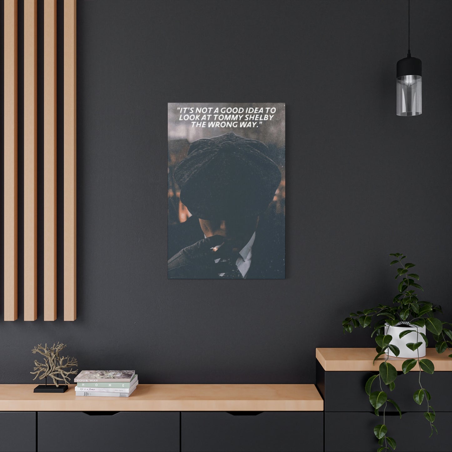 Tommy Shelby Motivational Canvas