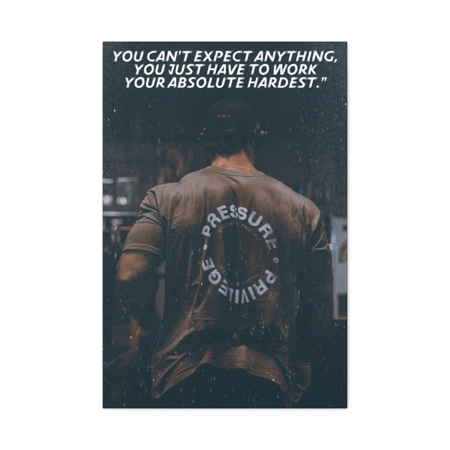 Chris Bumstead Motivational Canvas