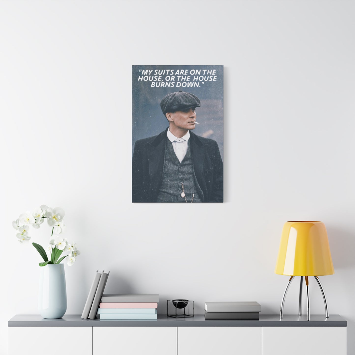 Tommy Shelby Motivational Canvas