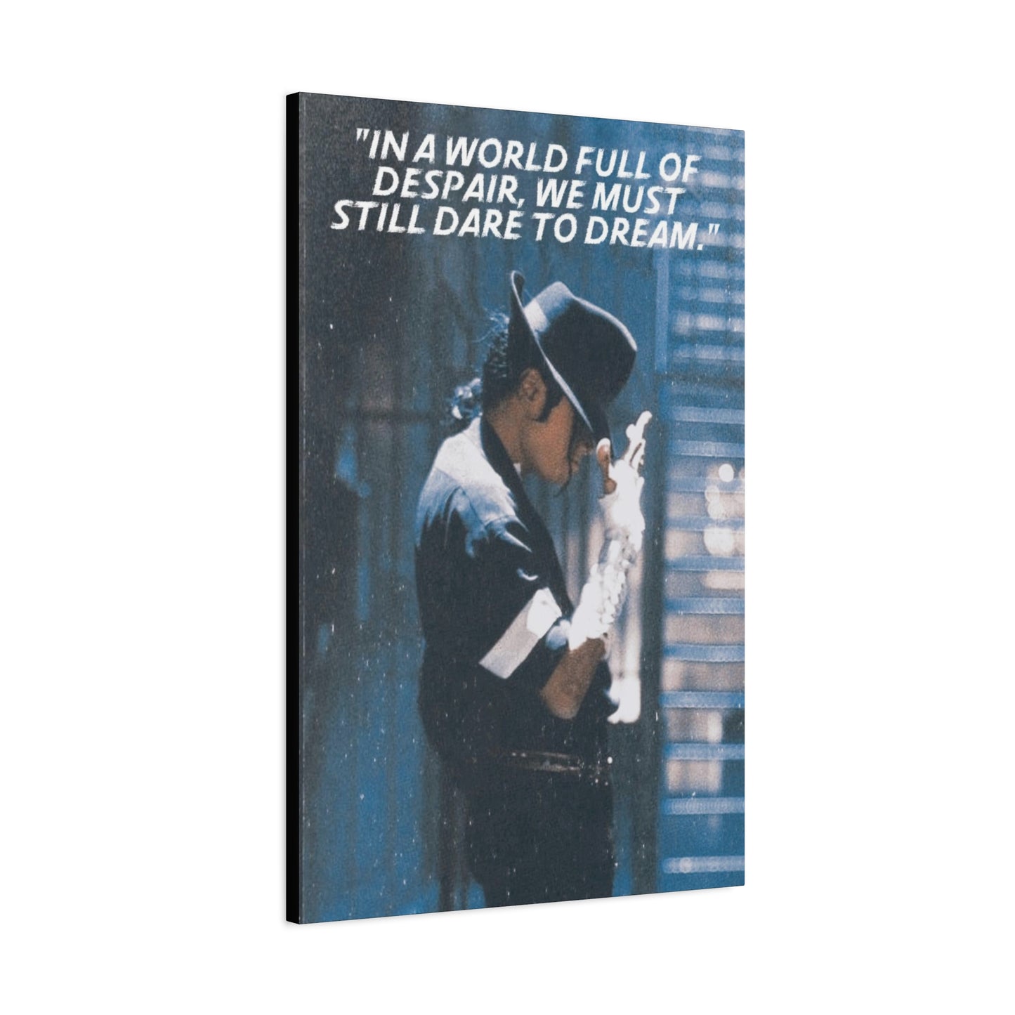 Michael Jackson Motivational Canvas