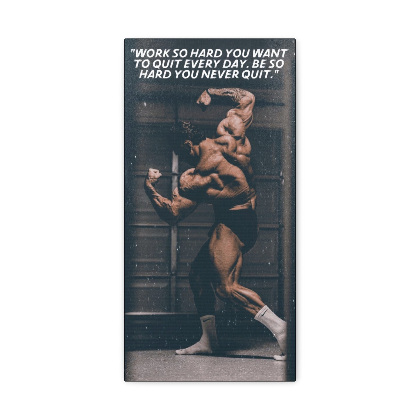 Chris Bumstead Motivational Canvas