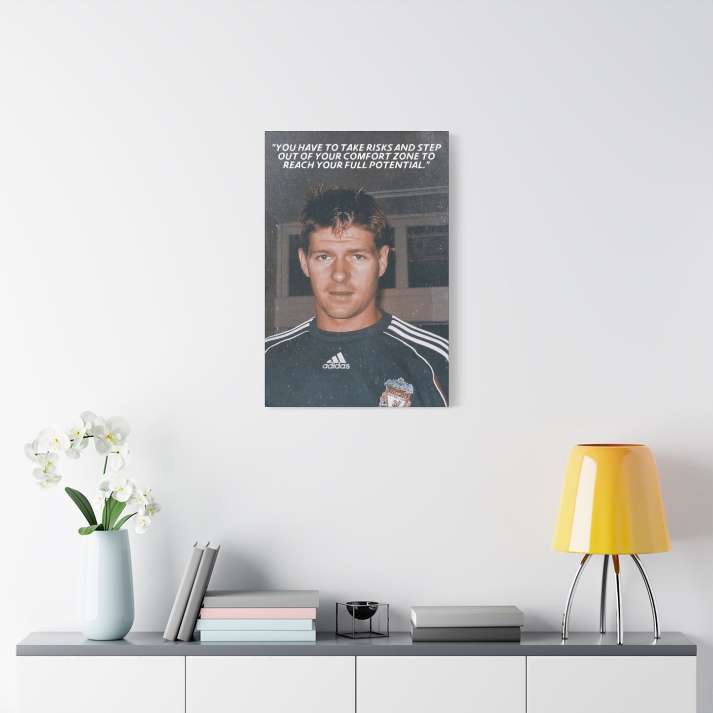 Steven Gerrard Motivational Canvas