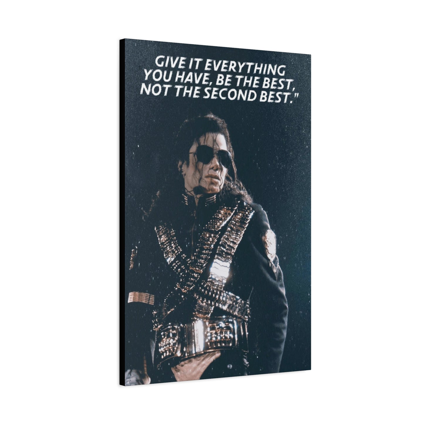 Michael Jackson Motivational Canvas