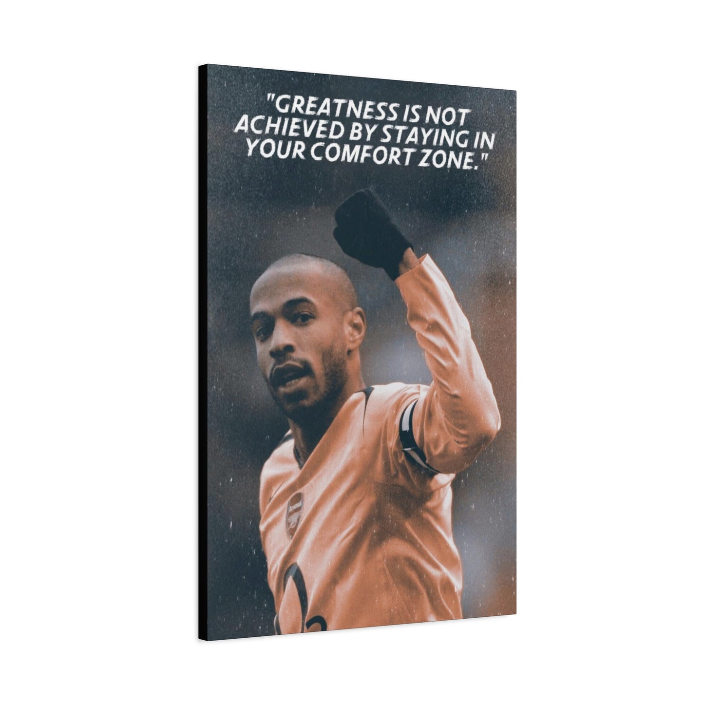 Thierry Henry Motivational Canvas