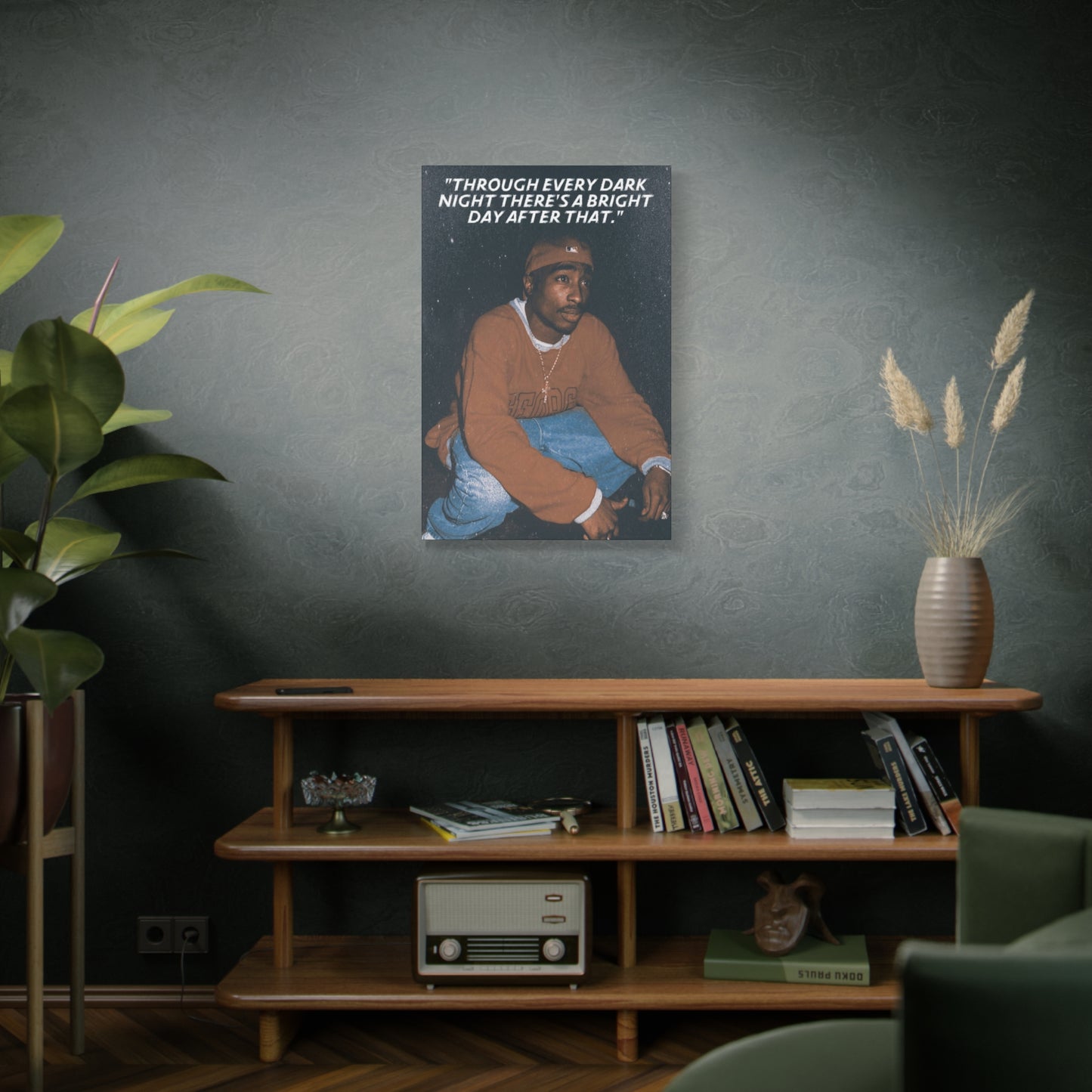 Tupac Shakur Motivational Canvas