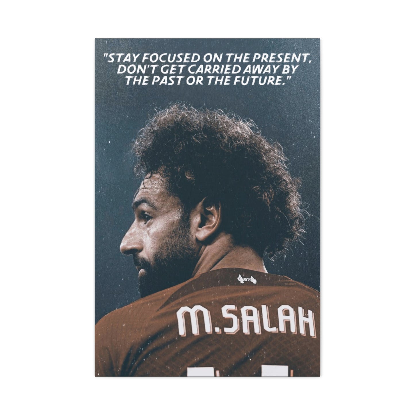 Mohammed Salah Motivational Canvas