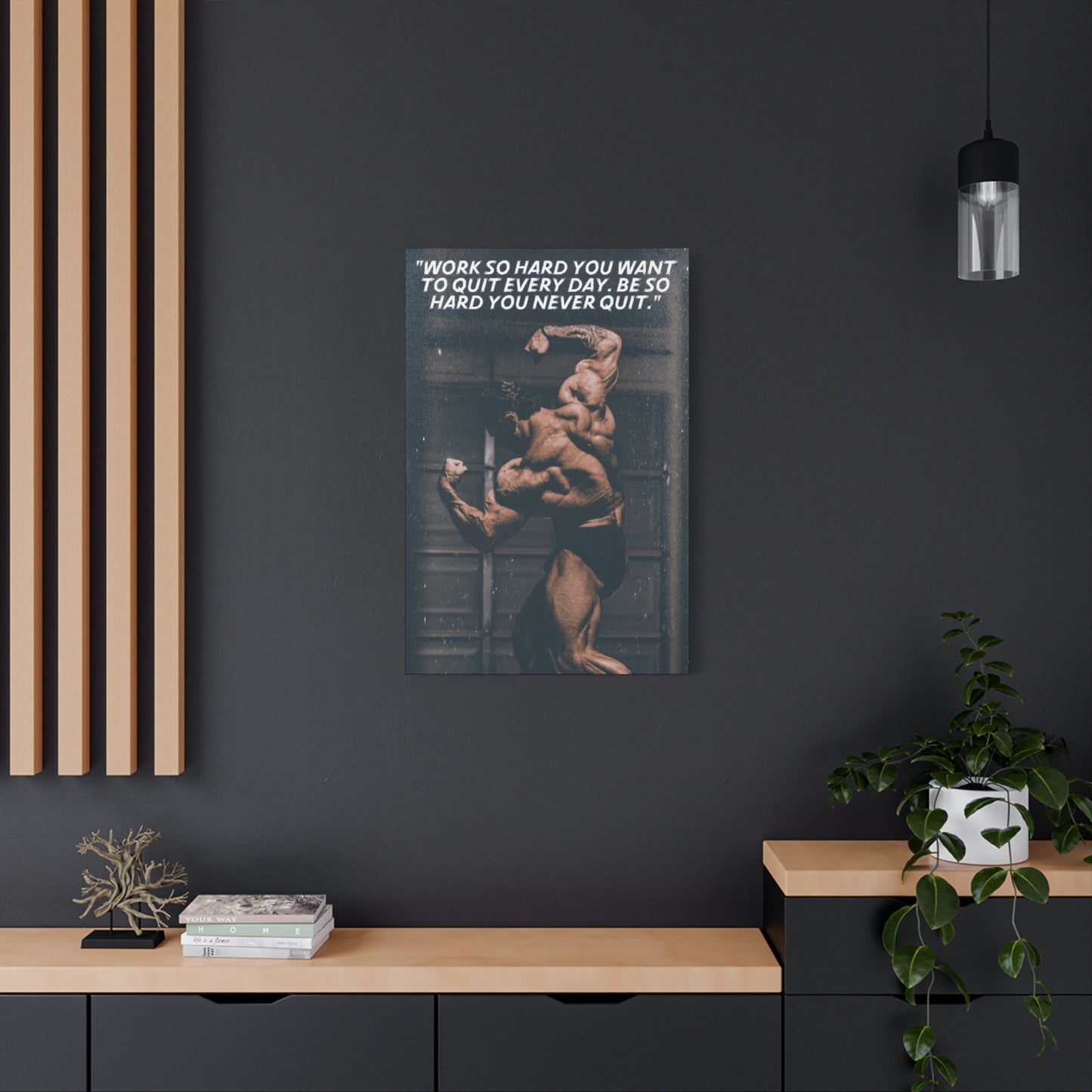 Chris Bumstead Motivational Canvas