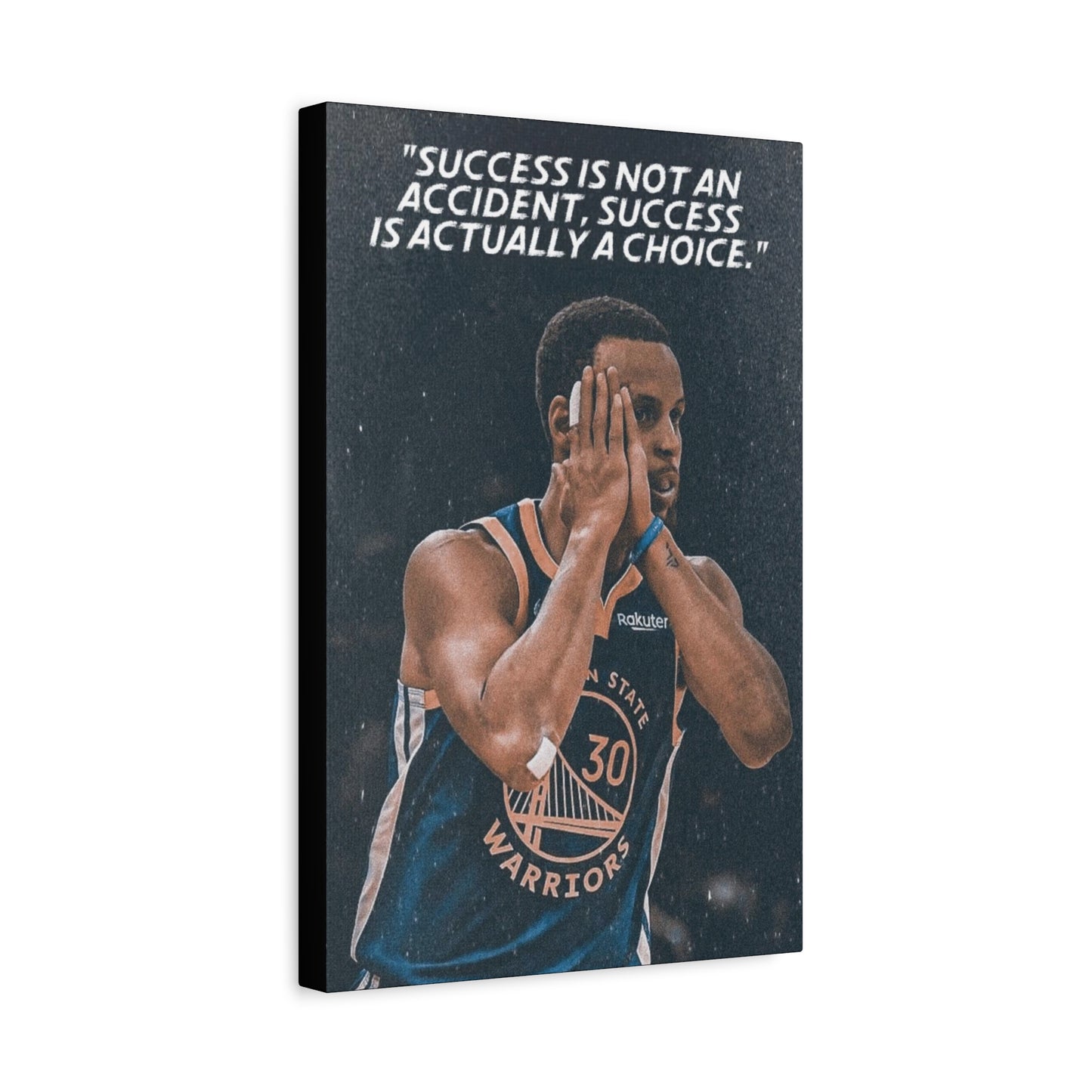 Steph Curry Motivational Canvas