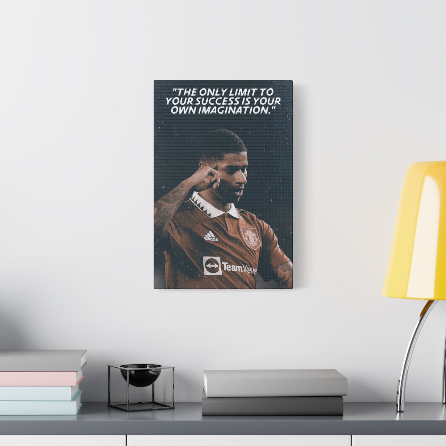 Marcus Rashford Motivational Canvas