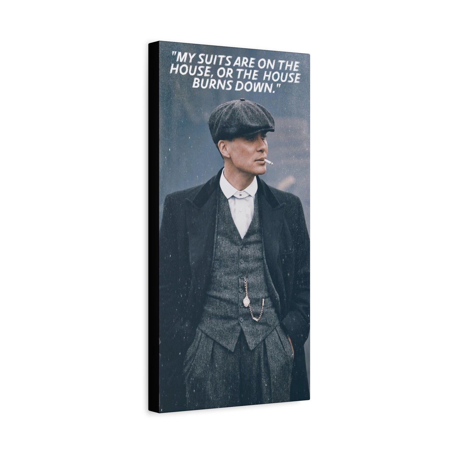 Tommy Shelby Motivational Canvas