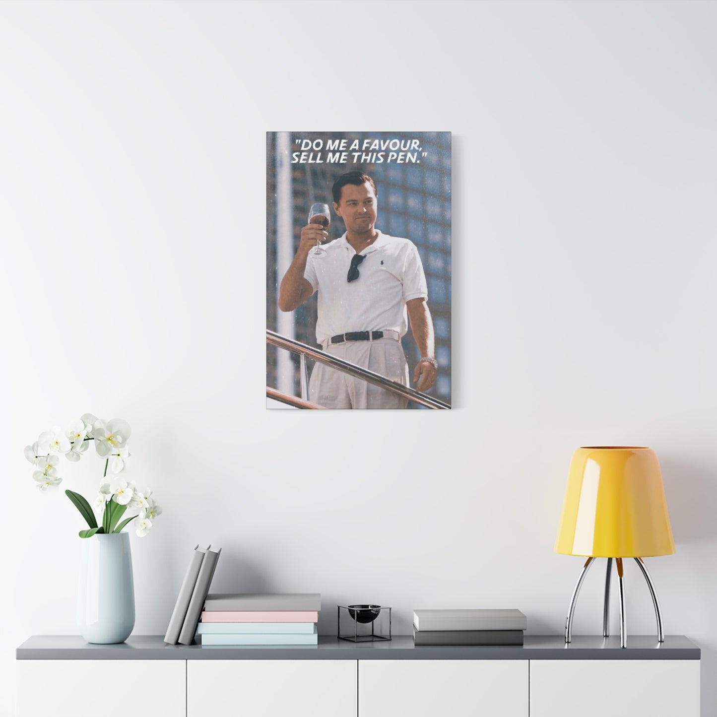 The Wolf Of Wall Street Motivational Canvas
