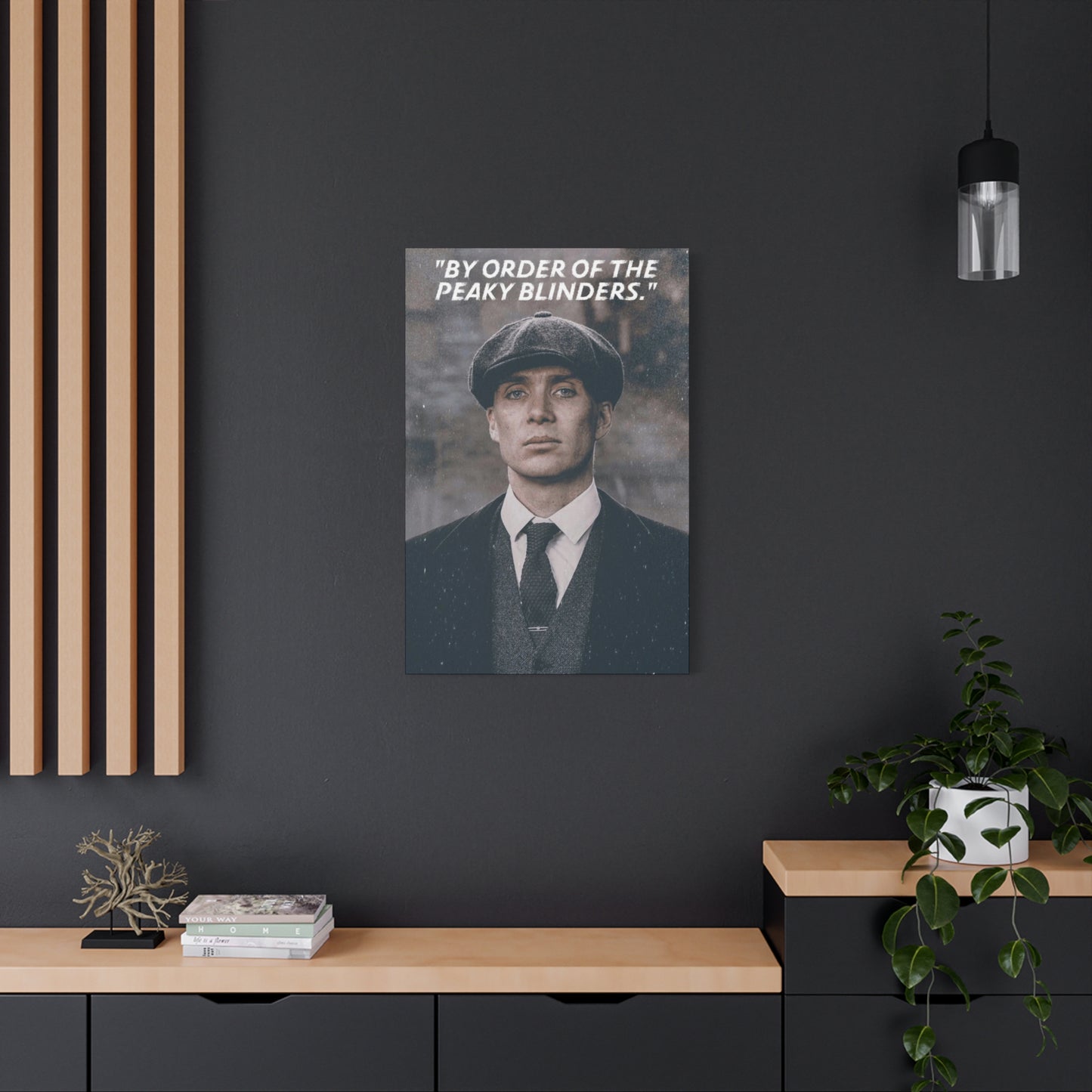 Tommy Shelby Motivational Canvas