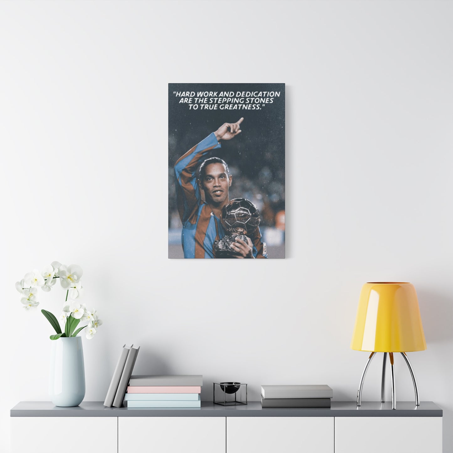 Ronaldinho Motivational Canvas