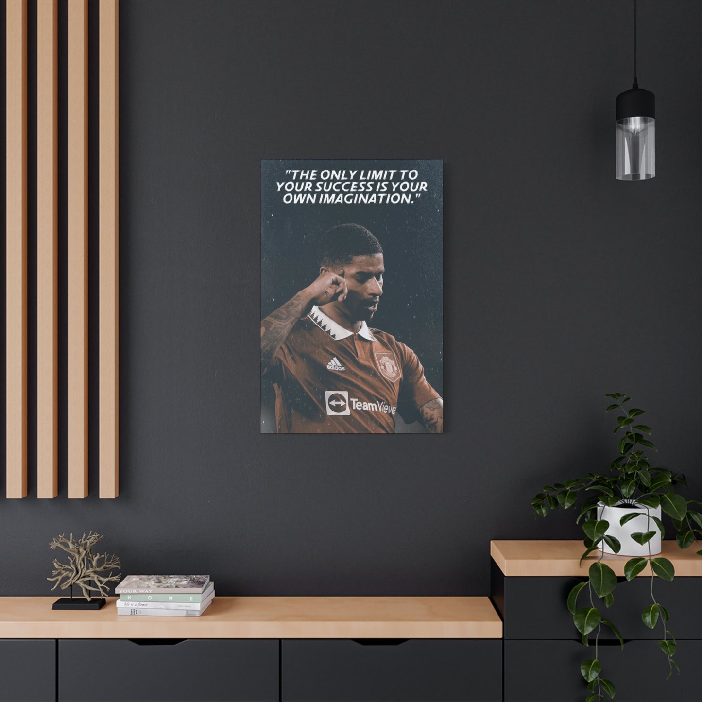 Marcus Rashford Motivational Canvas