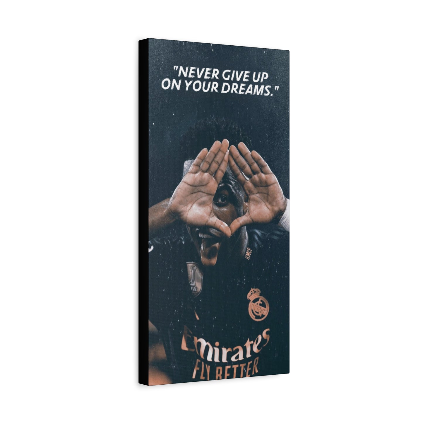 Vinicius Jr Motivational Canvas