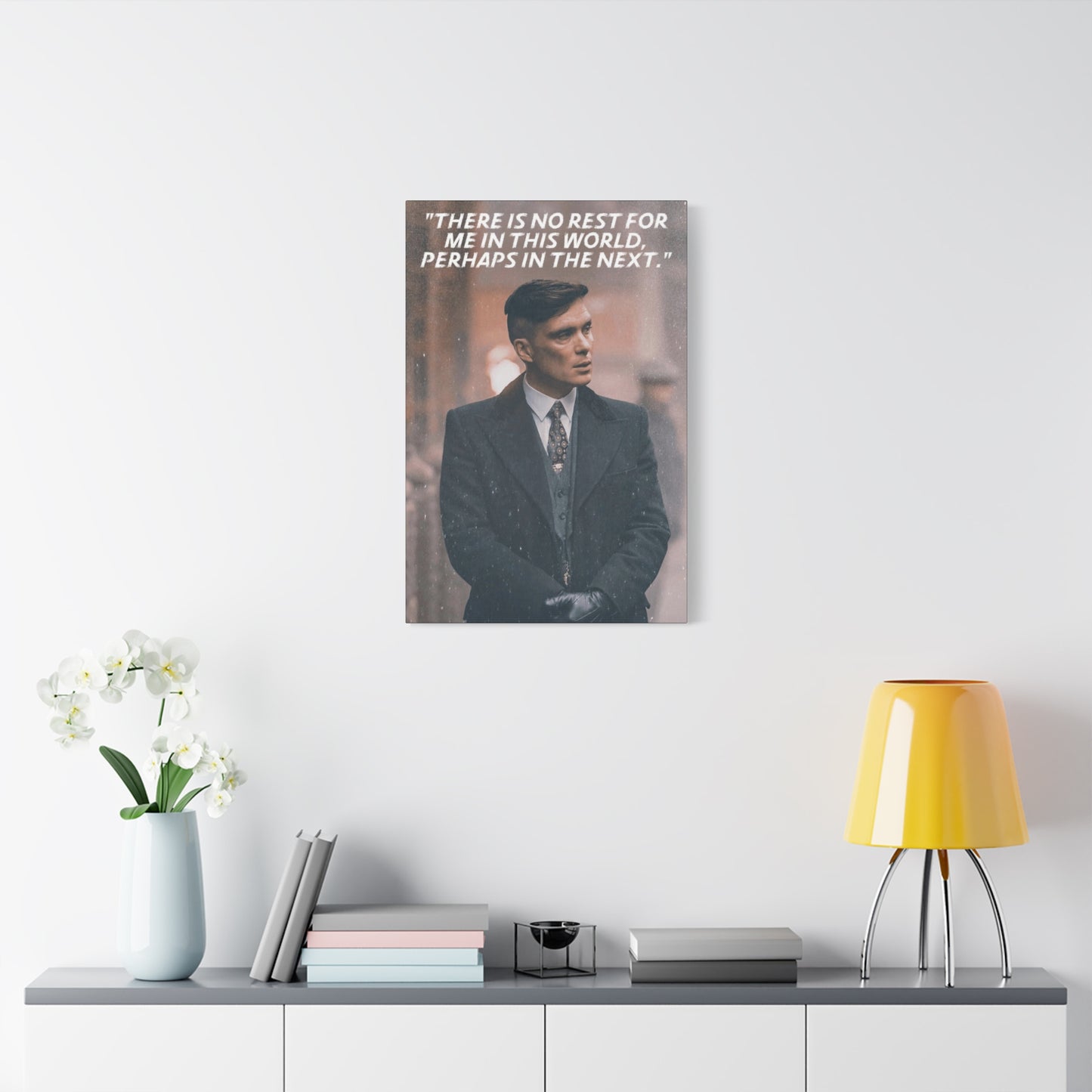 Tommy Shelby Motivational Canvas