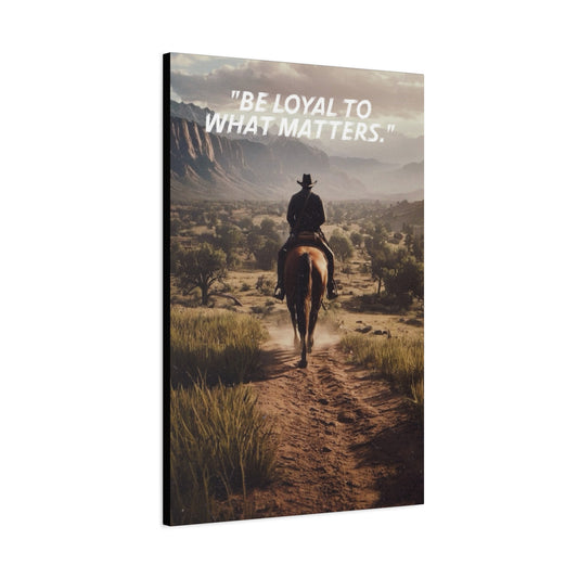 Arthur Morgan Red Dead Redemption Classic Canvas