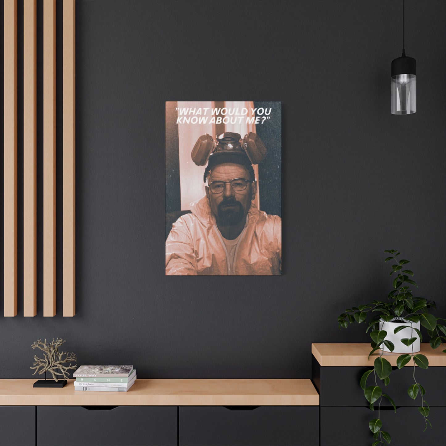 Walter White Motivational Canvas