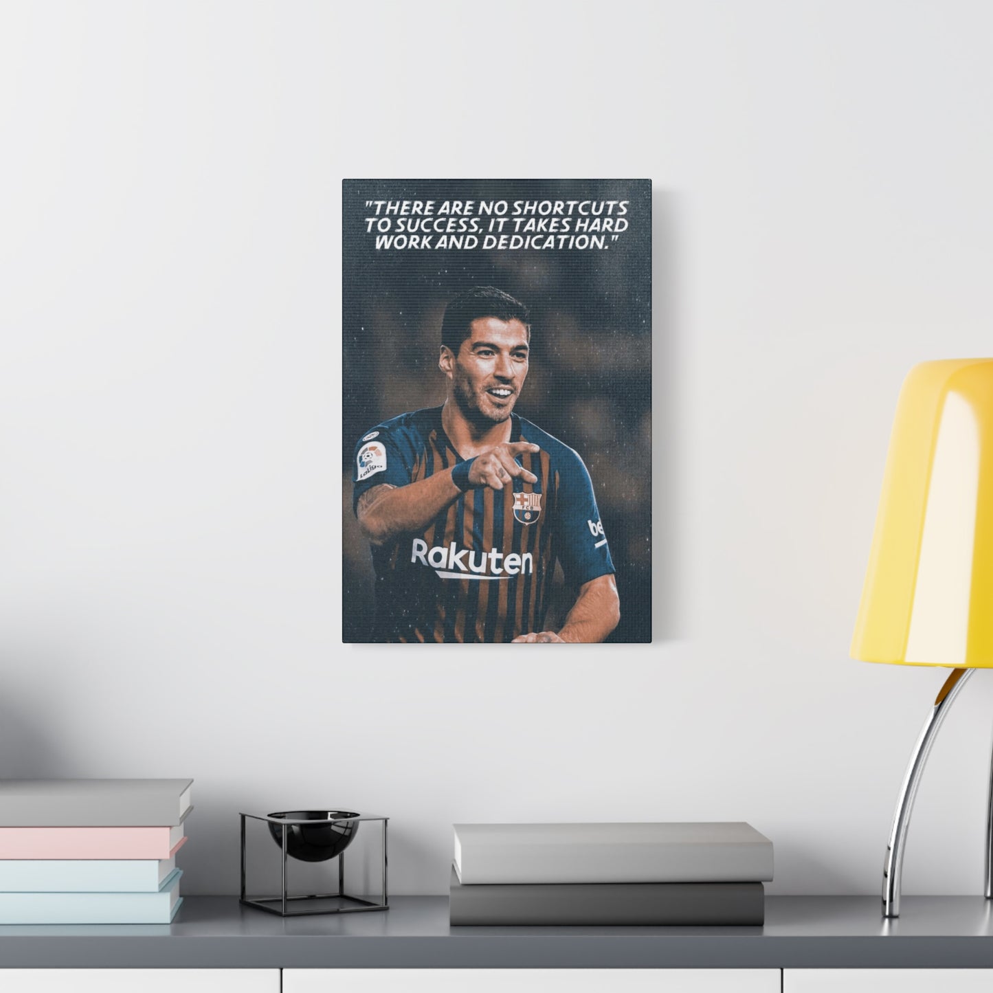 Luis Suarez Motivational Canvas