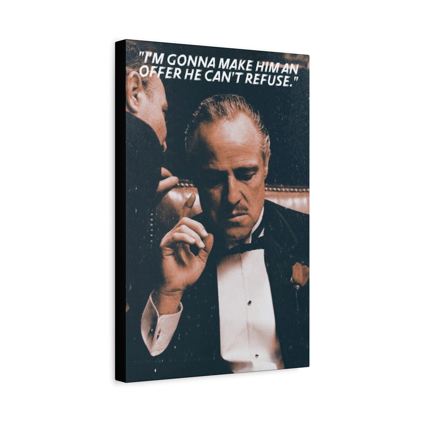 The Godfather Motivational Canvas