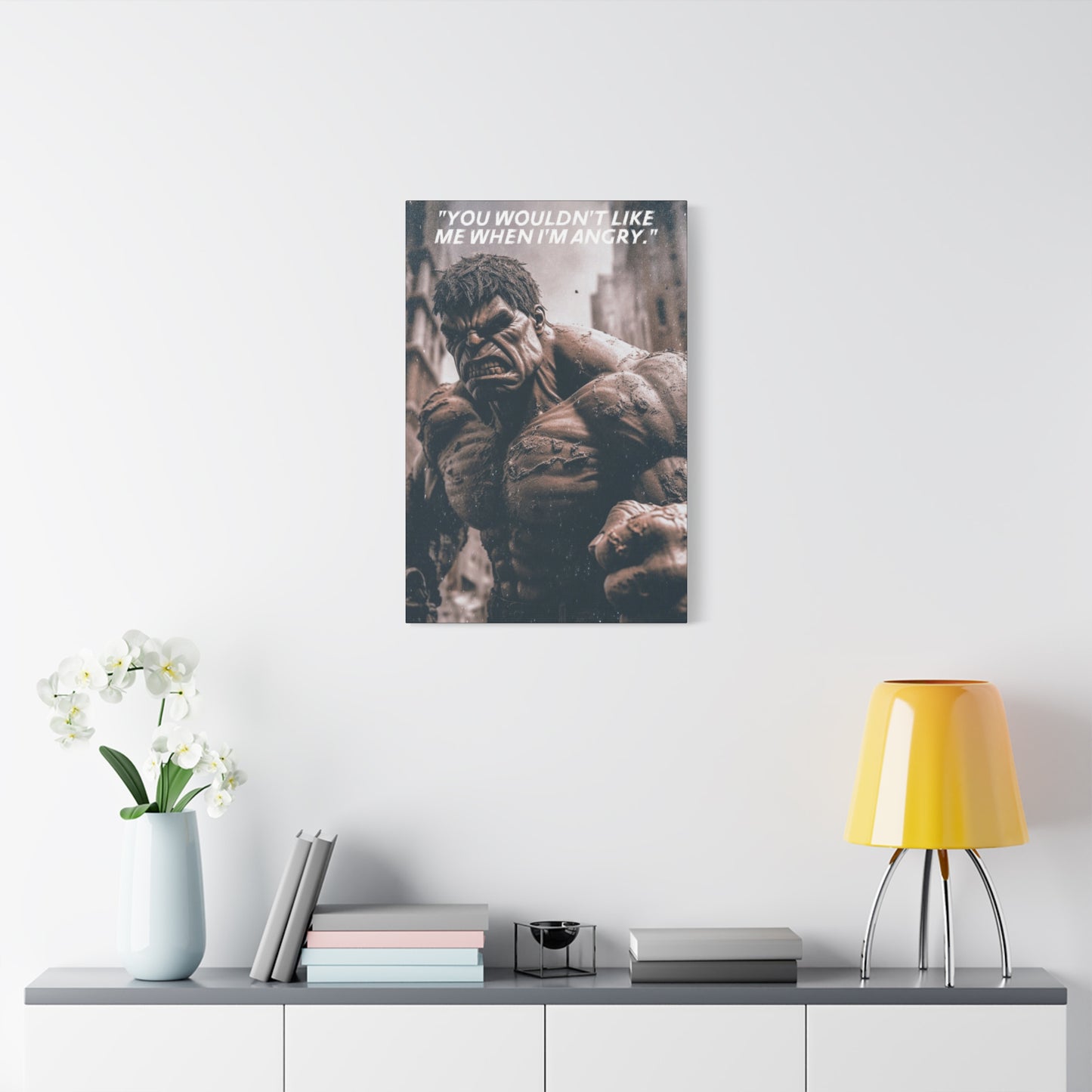 Hulk Motivational Canvas