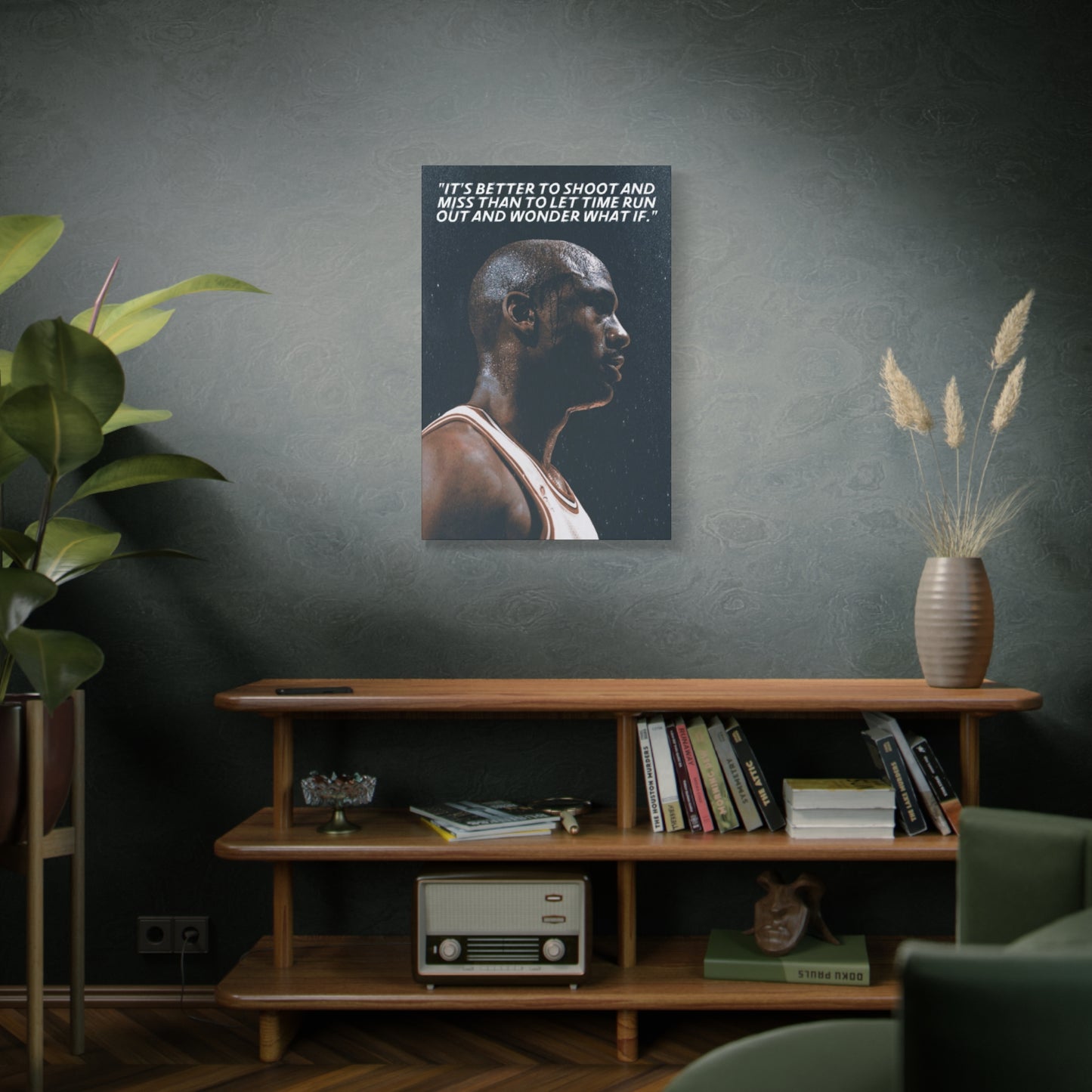 Michael Jordan Motivational Canvas