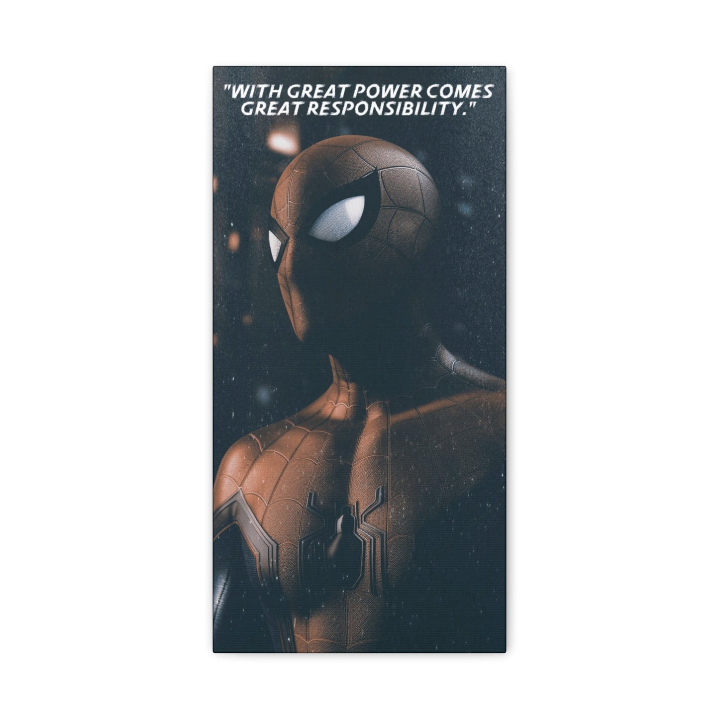 Spider-Man Motivational Canvas