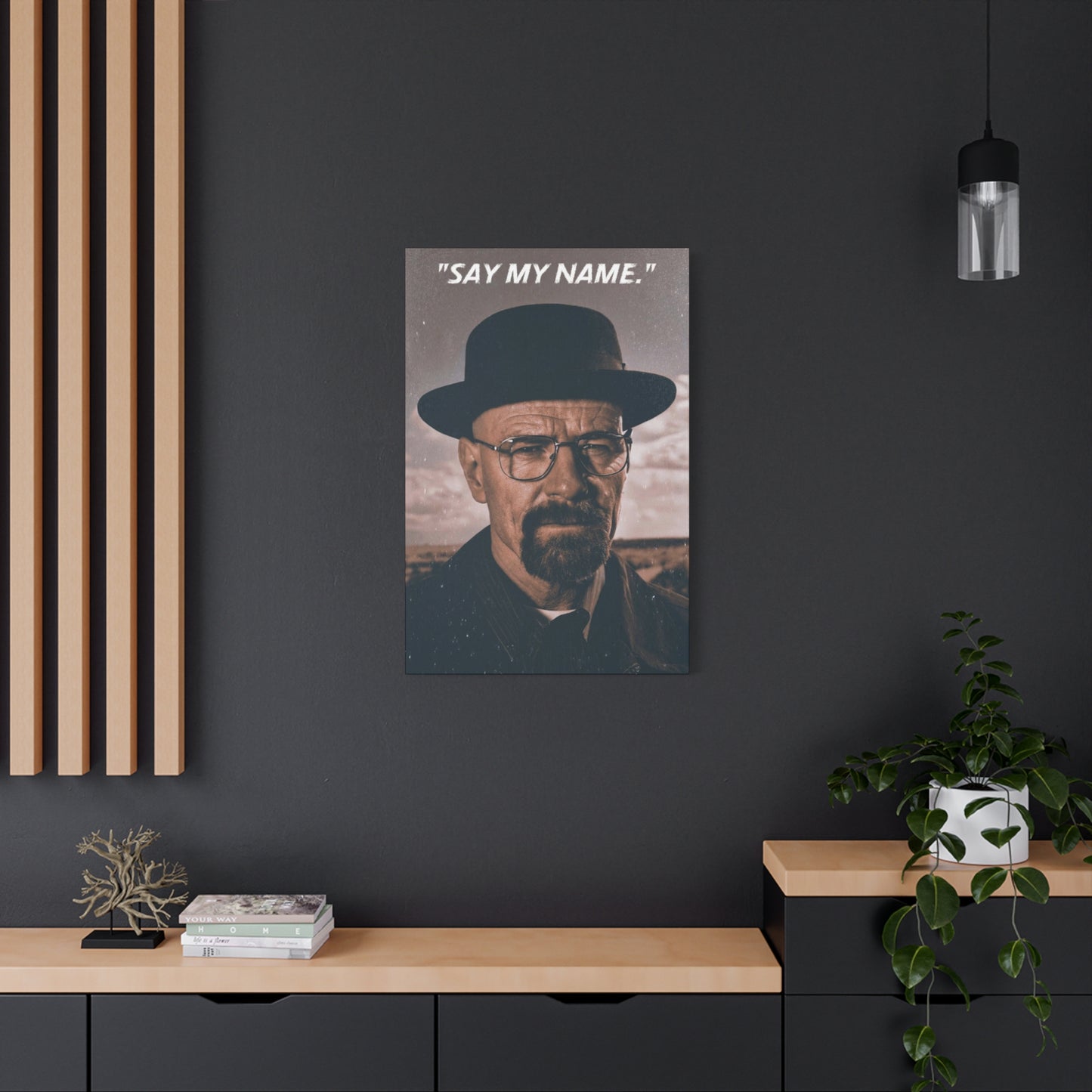 Walter White Motivational Canvas