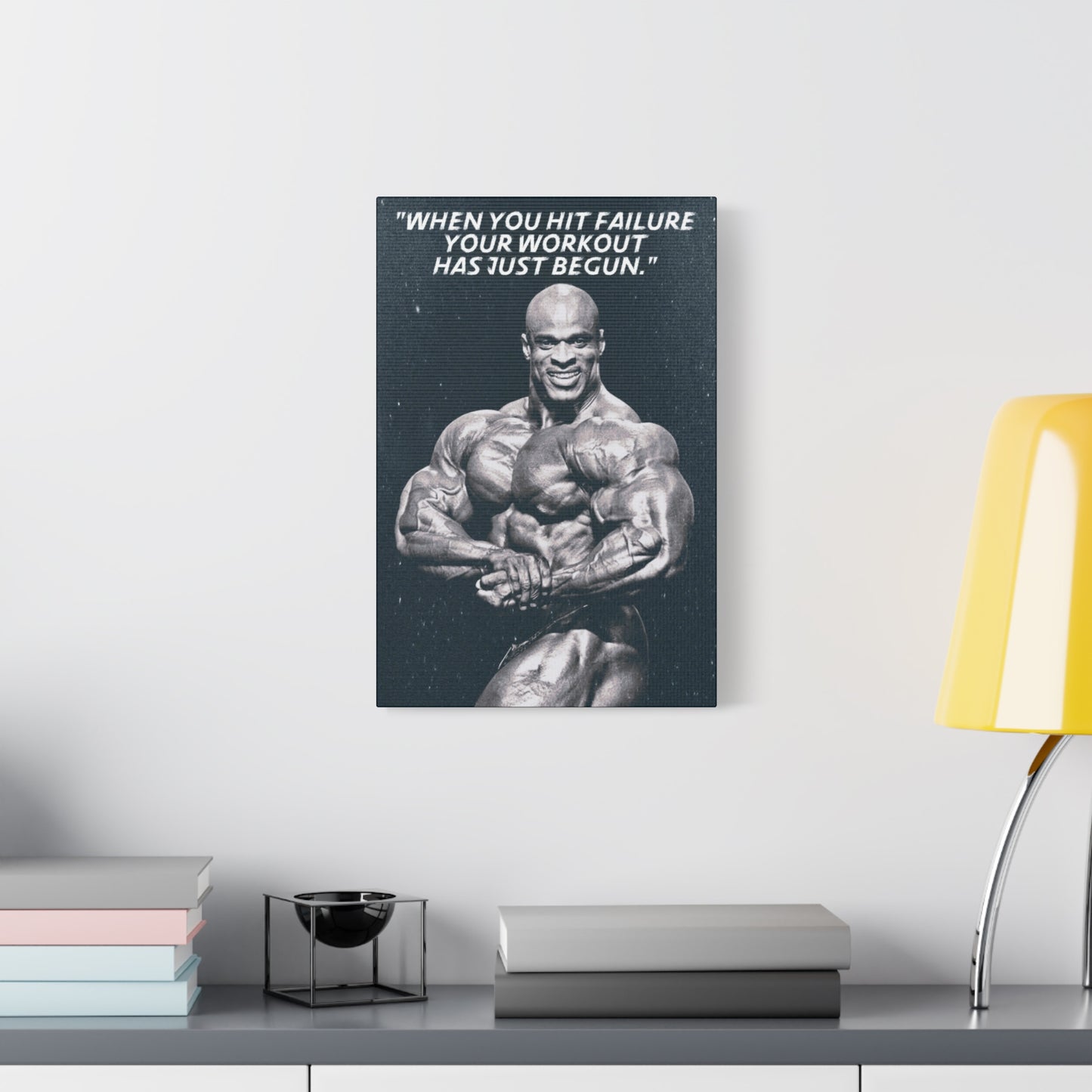 Ronnie Coleman Motivational Canvas
