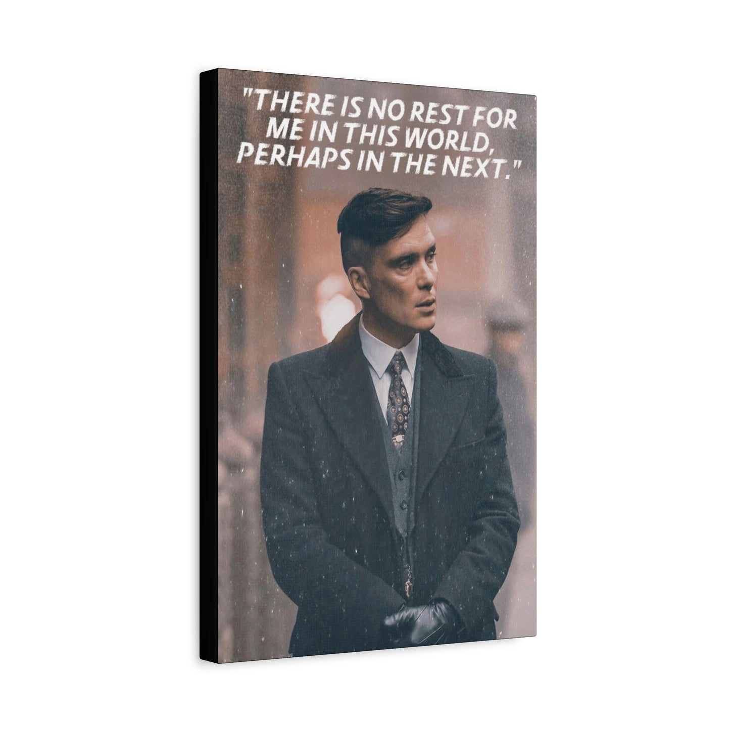 Tommy Shelby Motivational Canvas