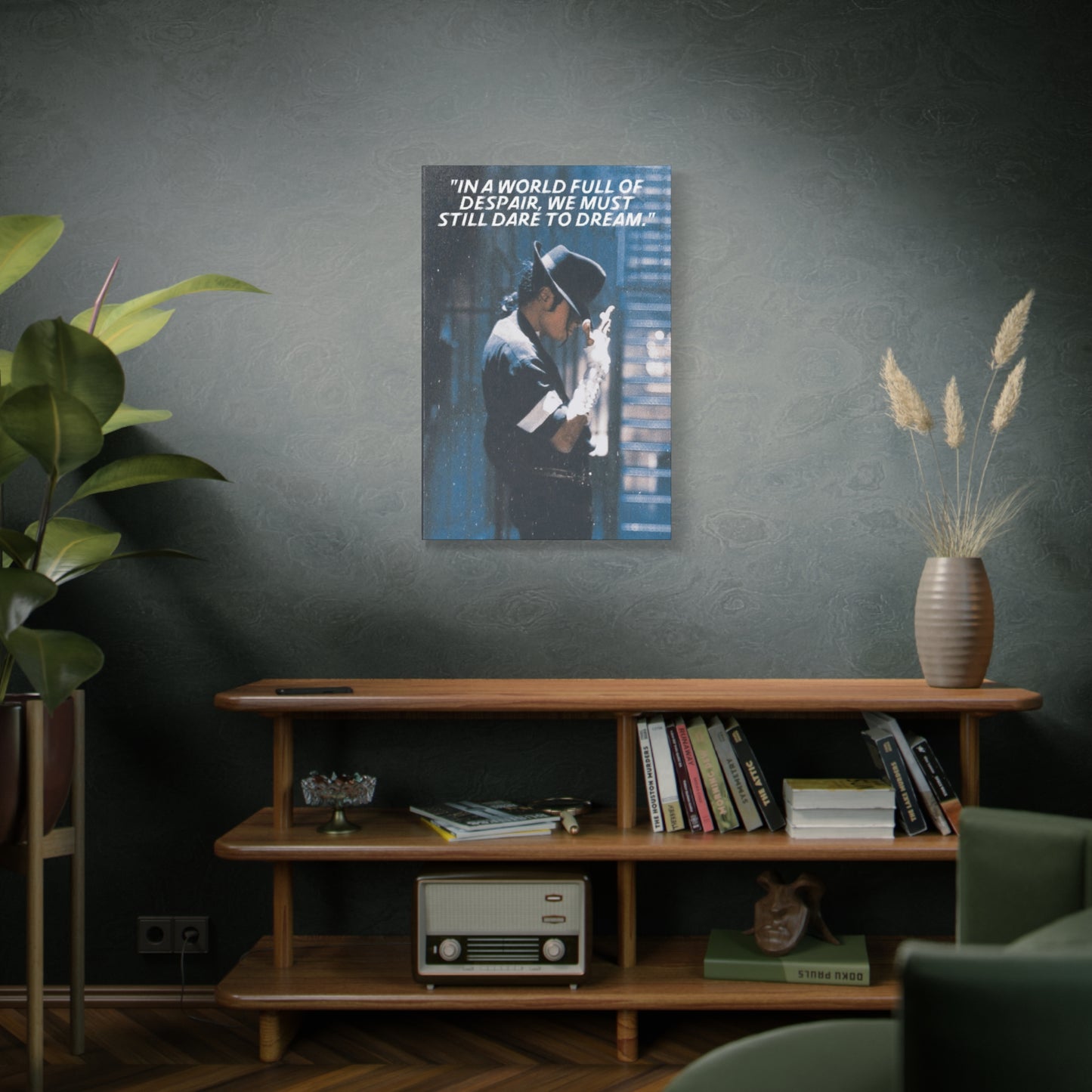 Michael Jackson Motivational Canvas