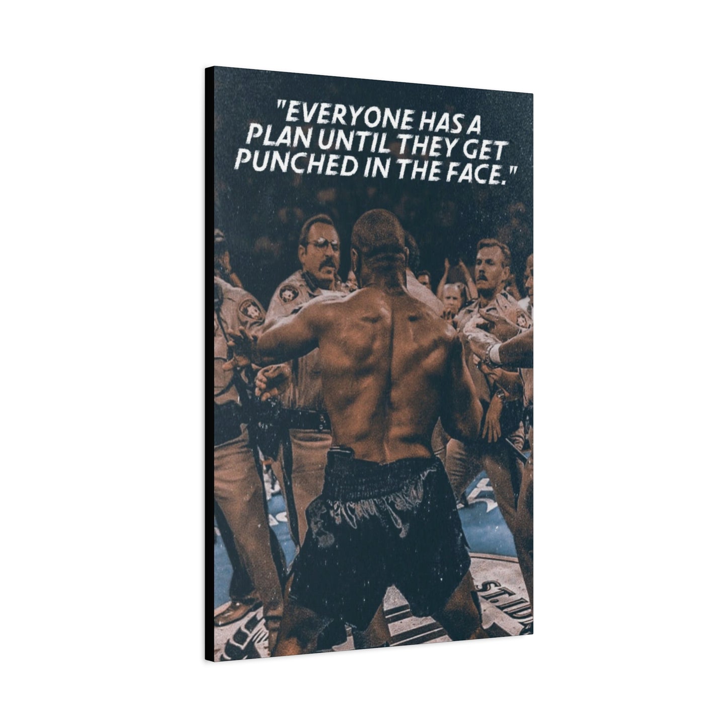 Mike Tyson Motivational Canvas