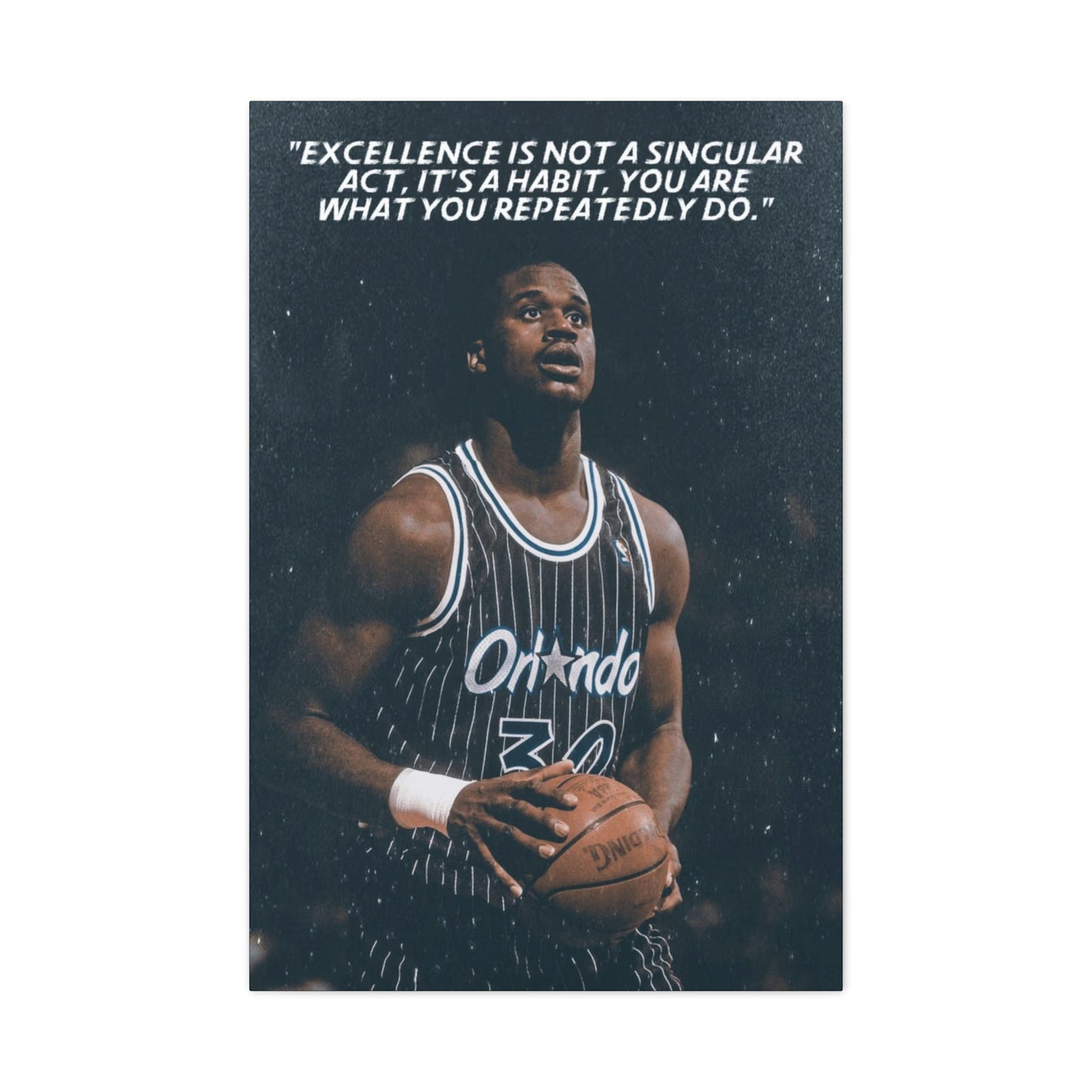 Shaquille O’Neal Motivational Canvas