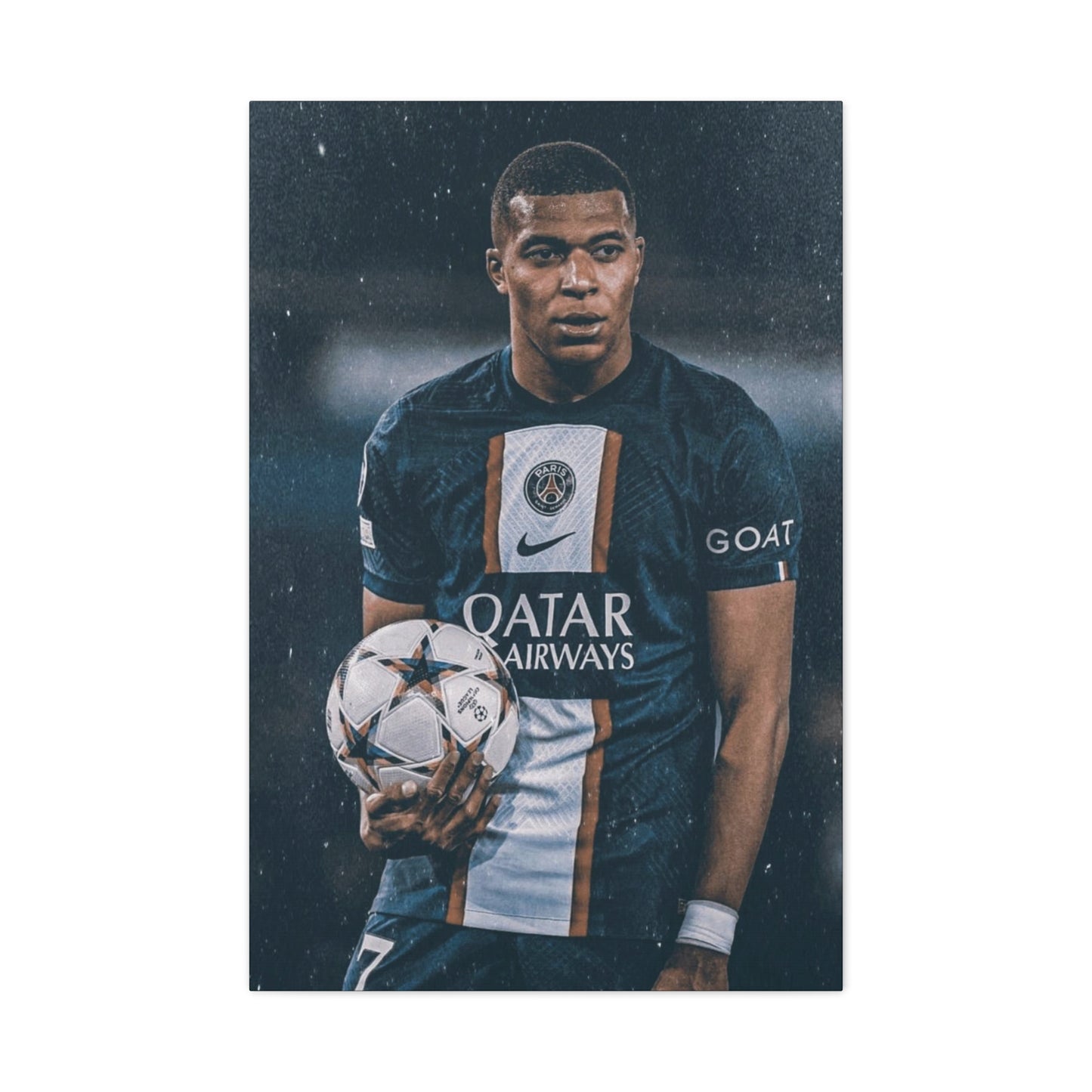 Kylian Mbappe Classic Canvas