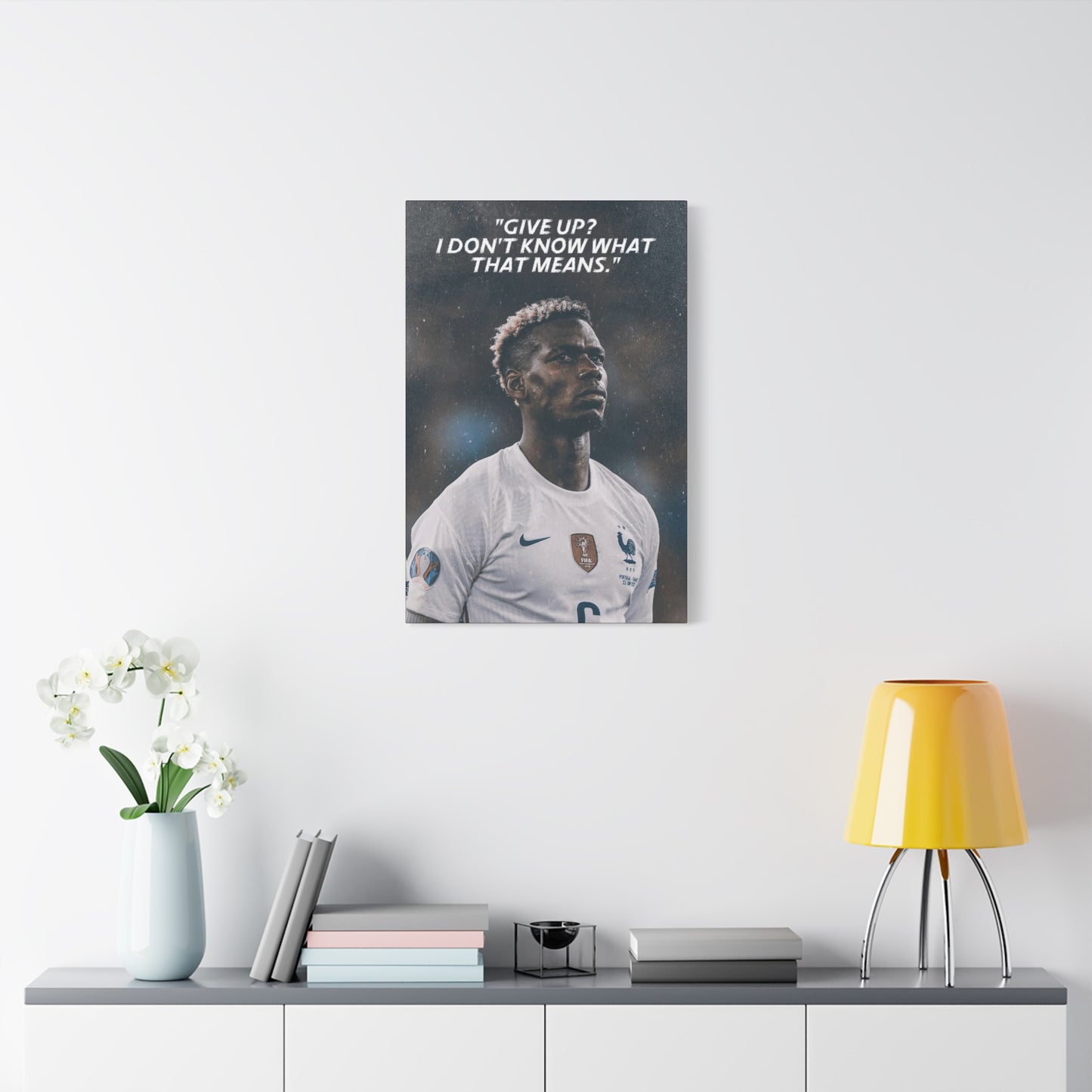 Paul Pogba Motivational Canvas