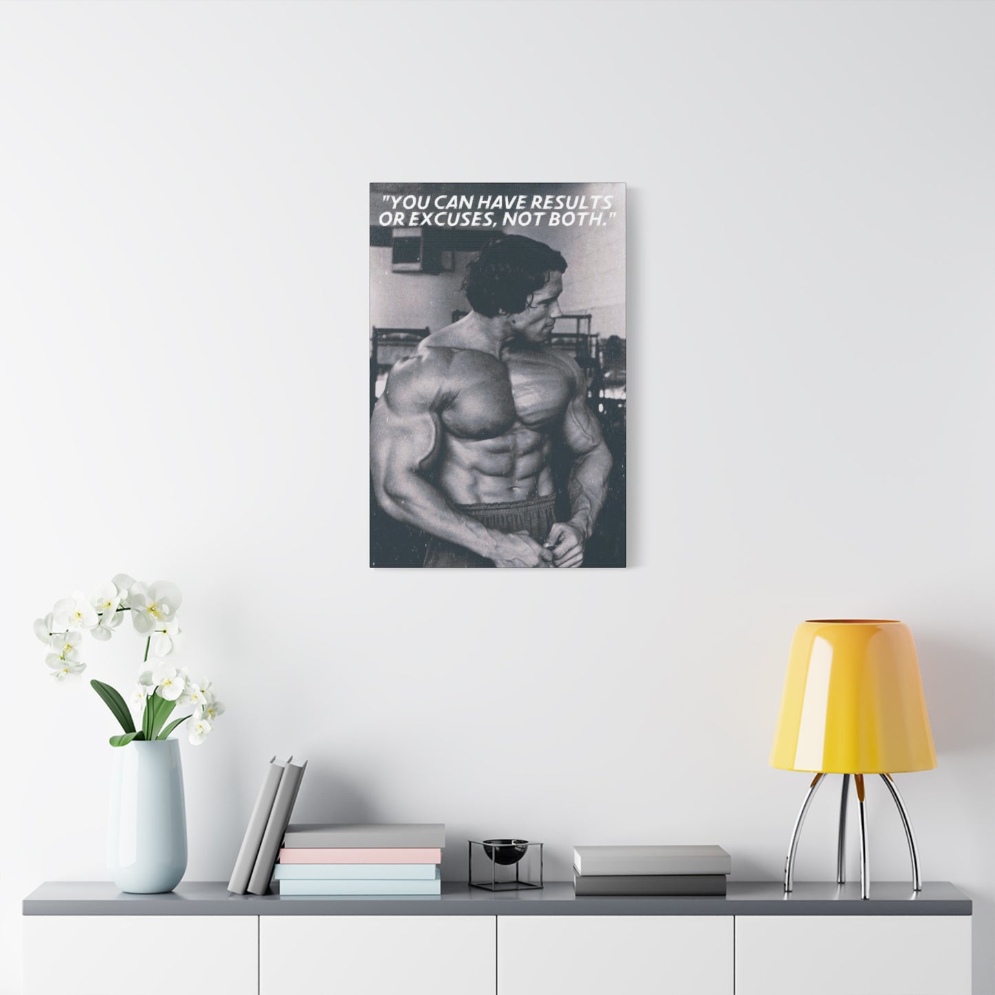 Arnold Schwarzenegger Motivational Canvas